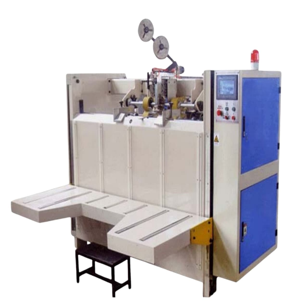 Semi Auto Box Stitching Machine